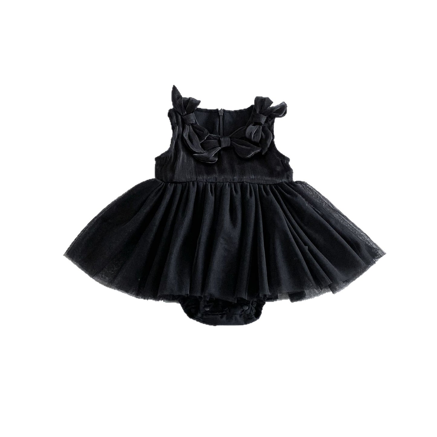 Summer Arrival Baby Girls Sleeveless Butterfly-bows Decorated Bodysuit Dress, MyKids-USA®, Baby & Children's Dresses, MyKids-USA -  -  -  -  -  -  - .