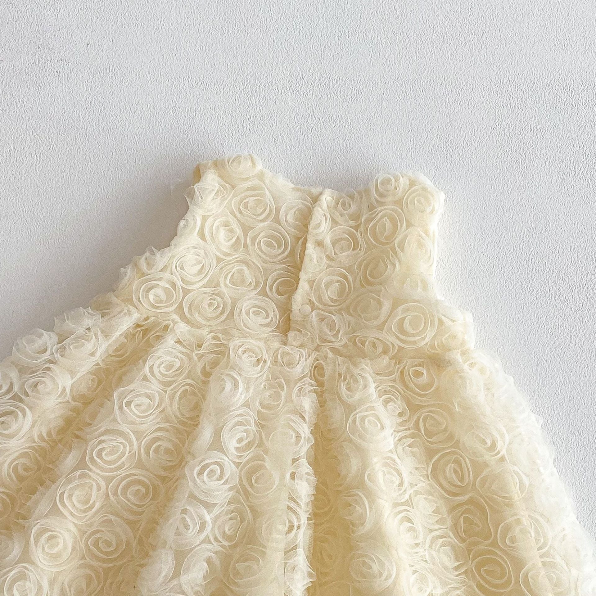 Summer Arrival Baby Girls Sleeveless Flowers Pattern Tulle Dress, MyKids-USA®, Baby & Toddler Dresses, MyKids-USA -  -  -  -  -  -  - .