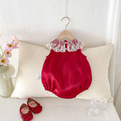 Summer Arrival Baby Girls Cute Butterfly-bows Pattern Sleeveless Onesies, MyKids-USA®, Baby One-Pieces, MyKids-USA -  -  -  -  -  -  - 