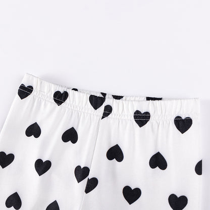 Spring and Autumn Girls Butterfly-bows Pattern Long Sleeves Top and Hearts Pattern Pants Clothing Set, MyKids-USA®, Baby & Toddler Outfits, MyKids-USA -  -  -  -  -  -  - 