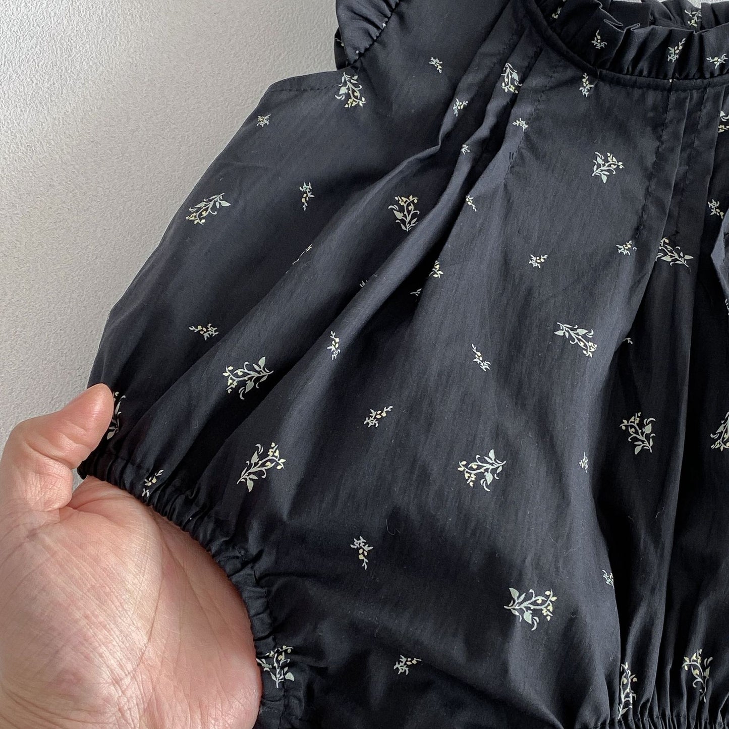 Summer Arrival Baby Girls Fly Sleeves Ruffle Neck Floral Bodysuit, MyKids-USA®, Bodysuits, MyKids-USA -  -  -  -  -  -  - .