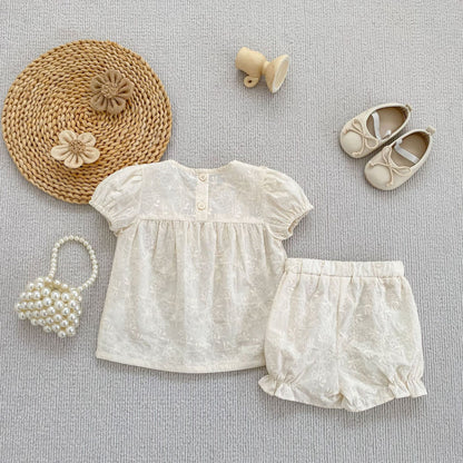 Arrival Summer Flowers Pattern Embroidered Baby Kids Girls Onesies and Clothing Sets – Princess Sister Matching Set, MyKids-USA®, Baby & Children's Outfits, MyKids-USA -  -  -  -  -  -  - .