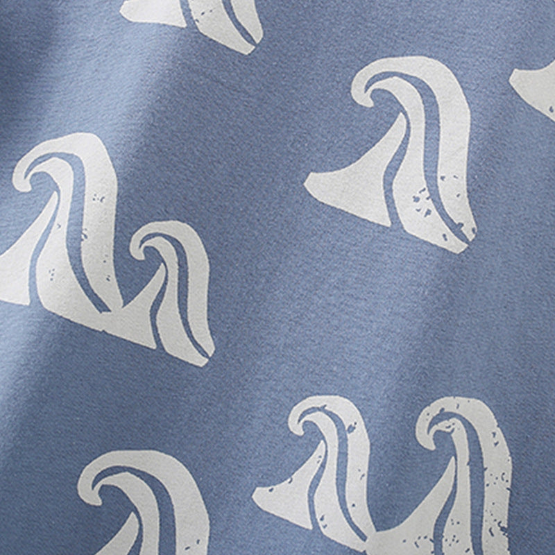 Summer Baby Kids Waves Pattern T-shirt and Shorts Clothing Set for Boys, MyKids-USA®, Baby & Toddler Outfits, MyKids-USA -  -  -  -  -  -  - 