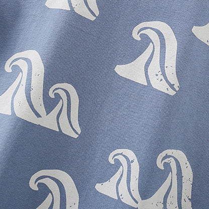 Summer Baby Kids Waves Pattern T-shirt and Shorts Clothing Set for Boys, MyKids-USA®, Baby & Toddler Outfits, MyKids-USA -  -  -  -  -  -  - 