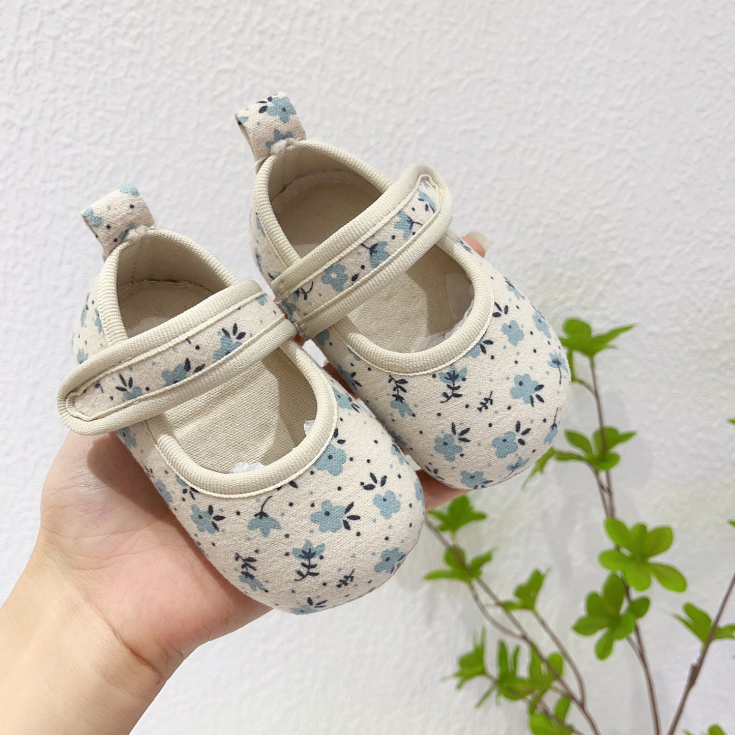 Floral Design Baby Girl Toddler Shoes