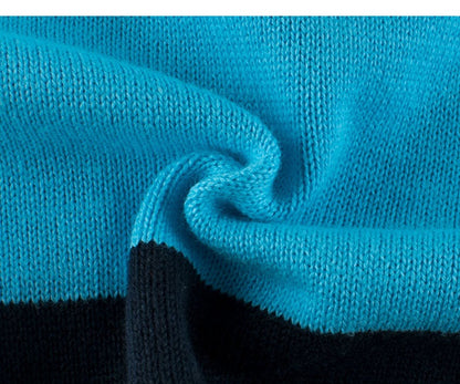 Baby Boy Color Patchwork Crew Neck Long Sleeve Knitwear Pullover, MyKids-USA®, Baby & Toddler Outerwear, MyKids-USA -  -  -  -  -  -  - 