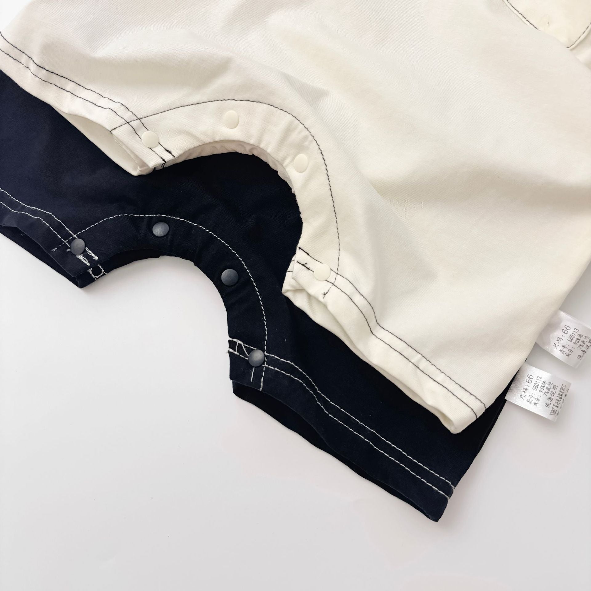 Summer Arrival Baby Unisex Simple Solid Color Short Sleeves Crew Neck Rompers, MyKids-USA®, Baby One-Pieces, MyKids-USA -  -  -  -  -  -  - 