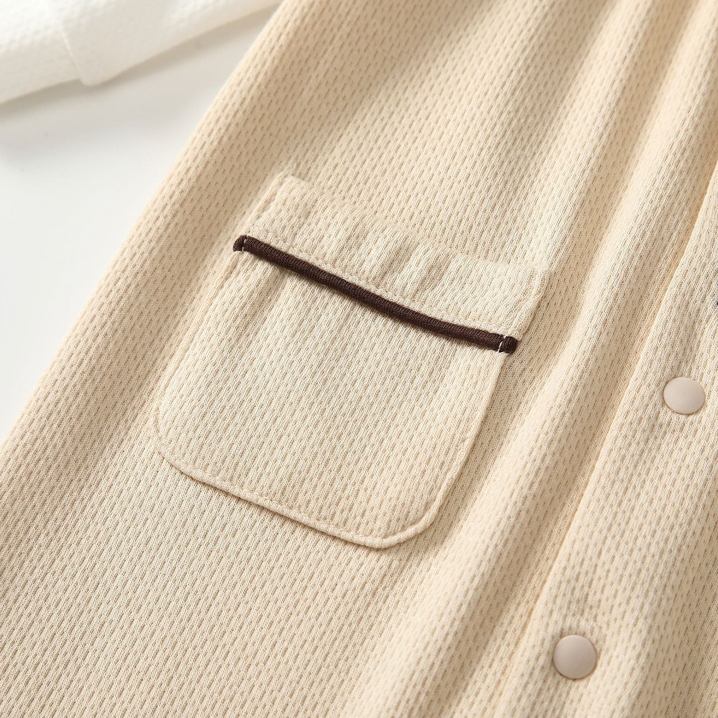 Autumn Hot Selling Baby Unisex Color Patchwork Single Breasted Rompers Bodysuits with Collar, MyKids-USA®, Baby One-Pieces, MyKids-USA -  -  -  -  -  -  - 