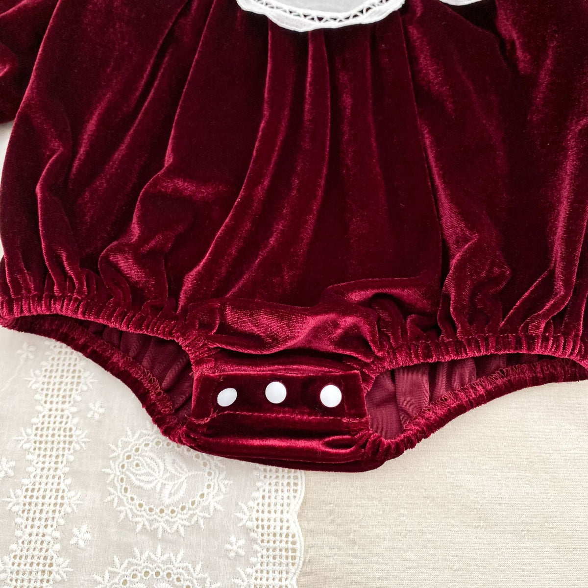 MyKids-USA® Baby Girls Long-sleeved Color Patchwork Flowers Collar Red Bodysuit or Dress – Princess Sister Matching