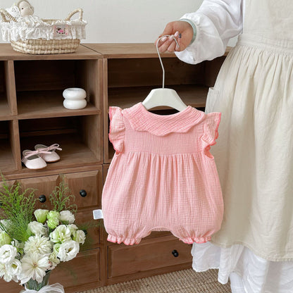 Summer Arrival Baby Girls Short Sleeves Fruits Pattern Rompers Bodysuits, MyKids-USA®, Baby & Children's One-Pieces, MyKids-USA -  -  -  -  -  -  - .