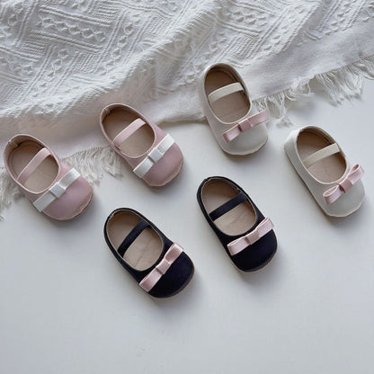 Spring Baby Girl Cute Bow Toddler Soft-Sole Anti-Slip Walking Shoes, MyKids-USA®, Shoes, MyKids-USA -  -  -  -  -  -  - 