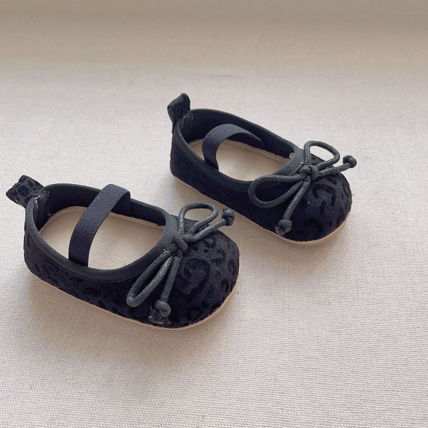 Autumn Baby Girl Leopard Pattern Toddler Soft-Sole Anti-slip Walking Shoes, MyKids-USA®, Baby & Toddler Shoes, MyKids-USA - Size/Age - insole length 11.00 cm - Color - Black -  -  - TR2410071700-A