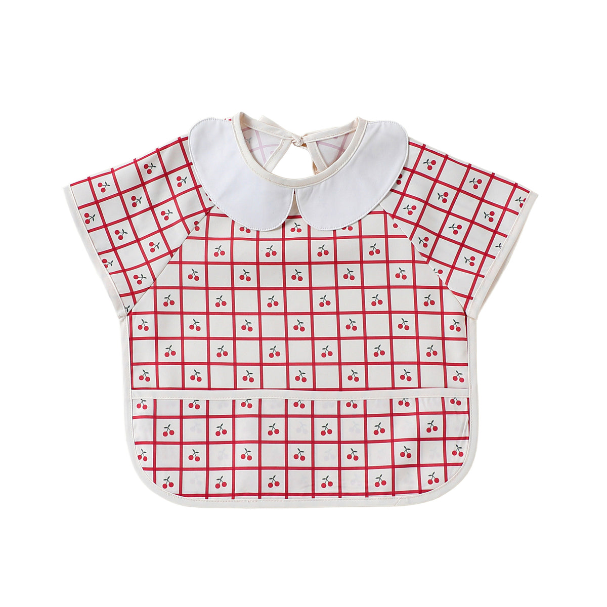 MyKids-USA® Unisex Baby Waterproof Bib Apron with Collar