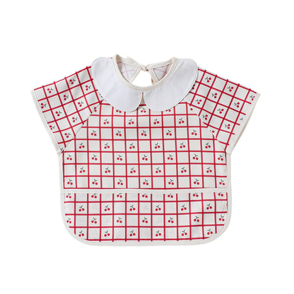 MyKids-USA® Unisex Baby Waterproof Bib Apron with Collar