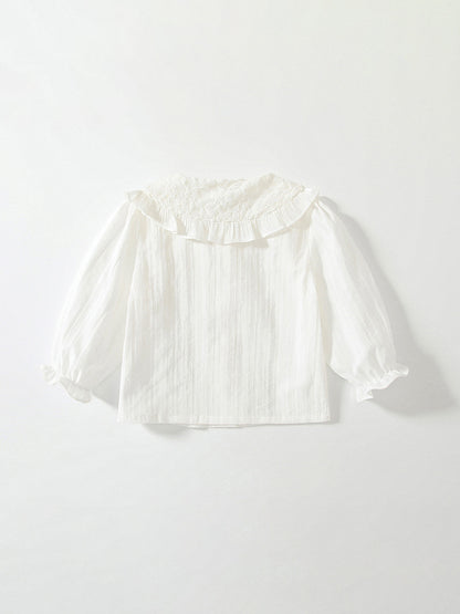 Spring Arrival Baby Kids Girls Simple Comfortable Long Sleeves Flowers and Butterfly-Bows Pattern Top Shirt, MyKids-USA®, Baby & Toddler Outerwear, MyKids-USA -  -  -  -  -  -  - 