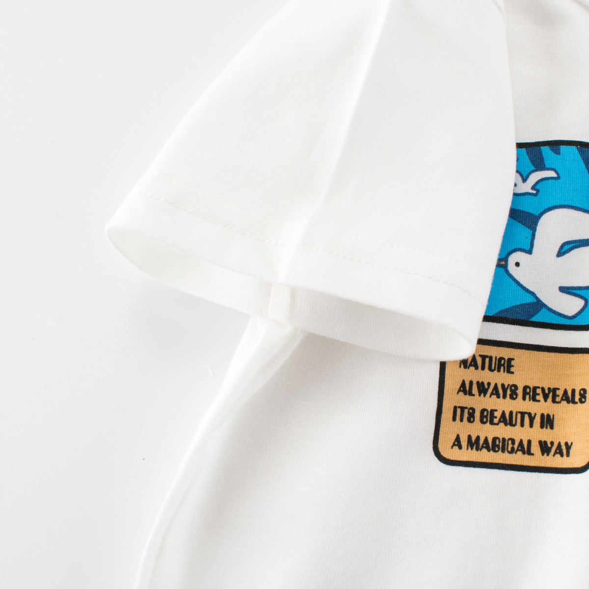 Summer Boys’ Animals Cartoon and Letters Pattern T-shirt in European and American Style, MyKids-USA®, Baby & Toddler Tops, MyKids-USA -  -  -  -  -  -  - 