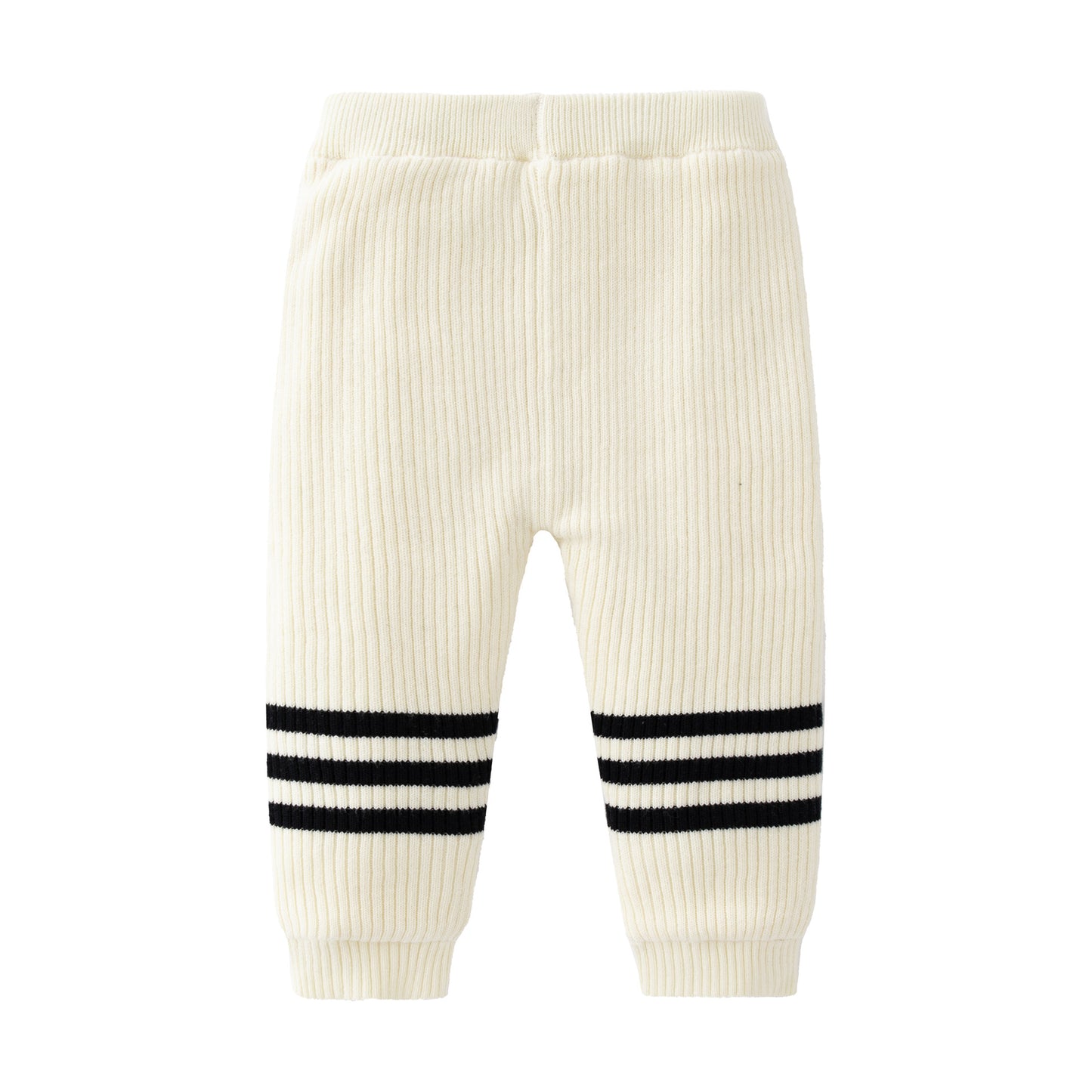 Baby Striped Pattern Casual Warm Leggings
