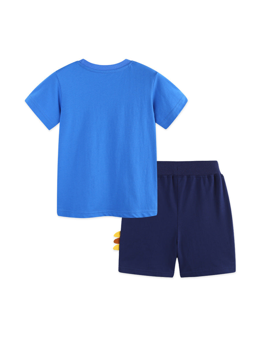 Arrival Summer Baby Kids Boys Short Sleeves Cartoon Pattern T-shirt and Shorts Clothing Set, MyKids-USA®, Baby & Children's Outfits, MyKids-USA -  -  -  -  -  -  - .