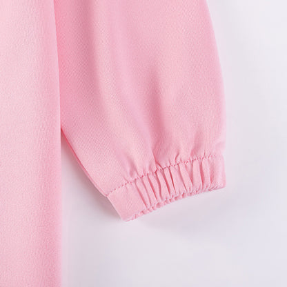 Autumn Arrival Baby Kids Girls Cute Butterfly-bows Decorated Long Sleeves Crew Neck Plaid Dress, MyKids-USA®, Baby & Toddler Dresses, MyKids-USA -  -  -  -  -  -  - 