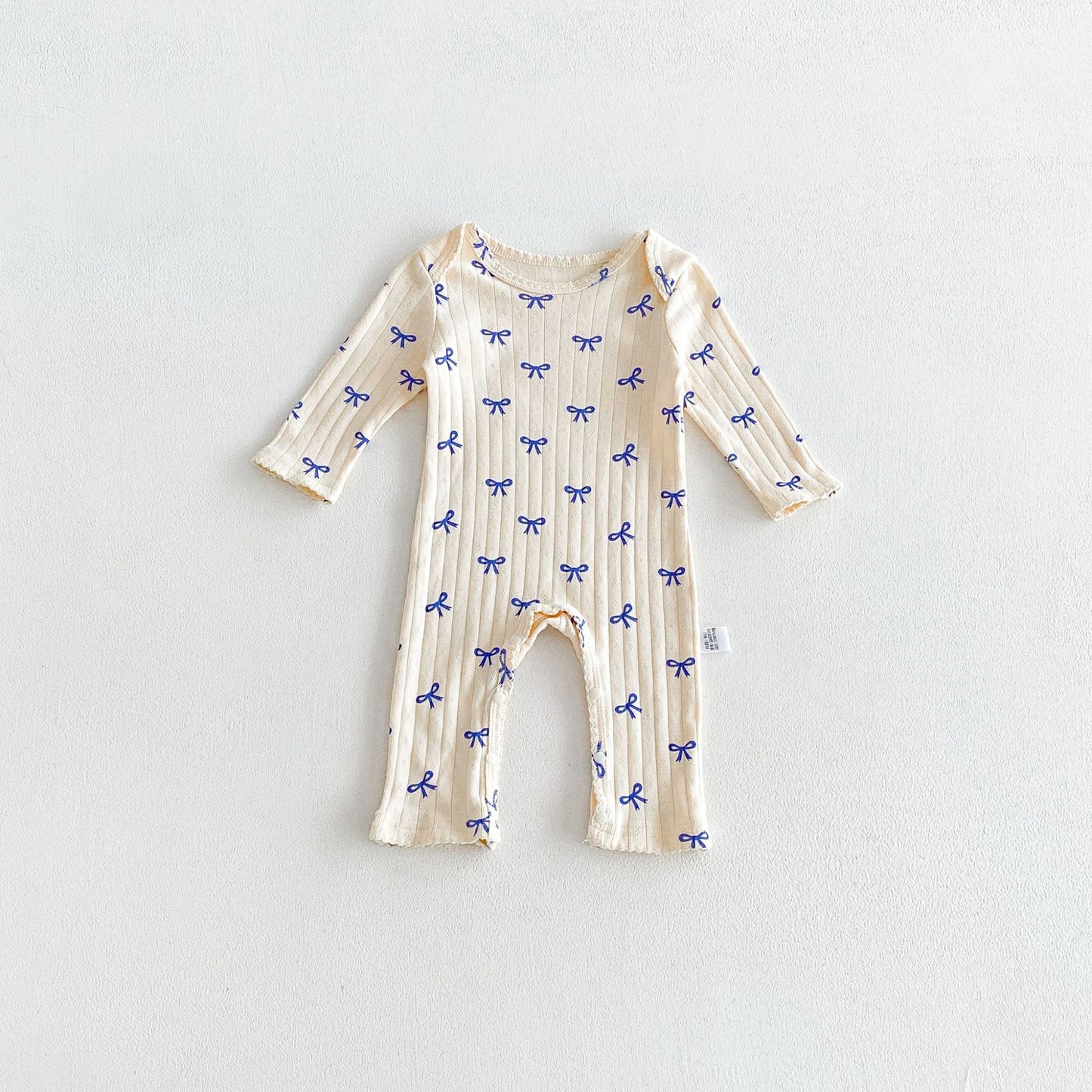 MyKids-USA® Autumn Arrival Baby Girls Long Sleeves Cute Pattern Rompers