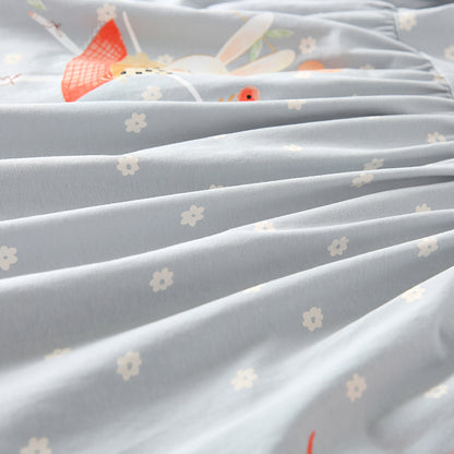 Autumn Arrival Baby Kids Girls Floral and Animals Pattern Long Sleeves Crew Neck Dress, MyKids-USA®, Baby & Toddler Dresses, MyKids-USA -  -  -  -  -  -  - 