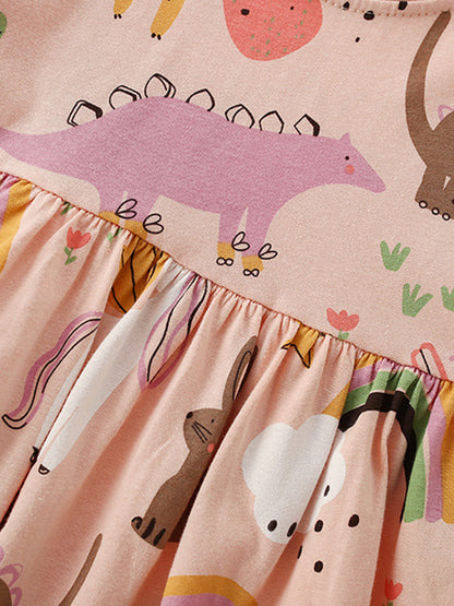 Arrival Summer Baby Kids Girls Short Sleeves Cartoon Pattern Top and Pink Pants Clothing Set, MyKids-USA®, Baby & Children's Outfits, MyKids-USA -  -  -  -  -  -  - .