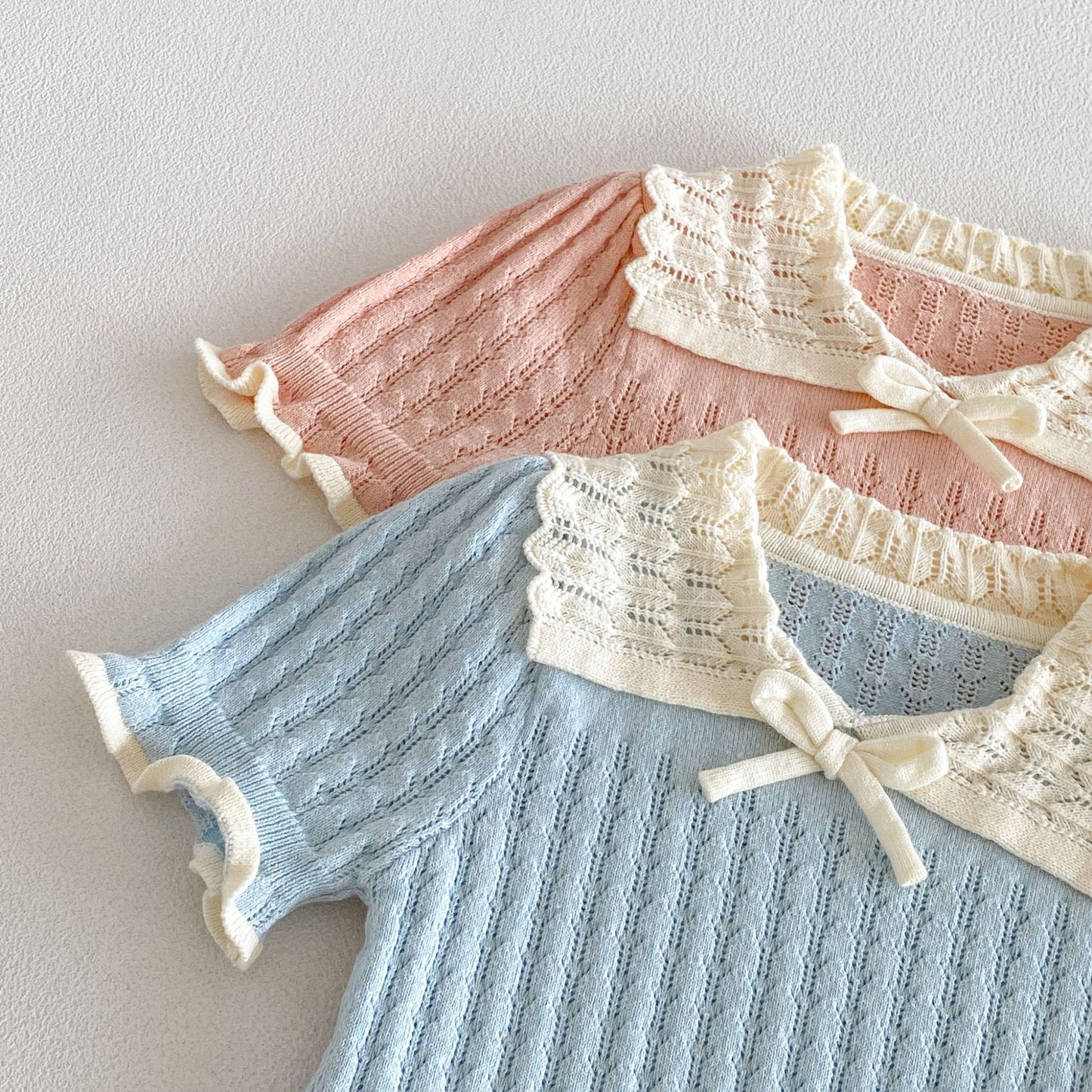 Arrival Summer Baby Kids Girls Hollow-Out Pattern Color Patchwork Top, MyKids-USA®, Baby & Children's Tops, MyKids-USA -  -  -  -  -  -  - .