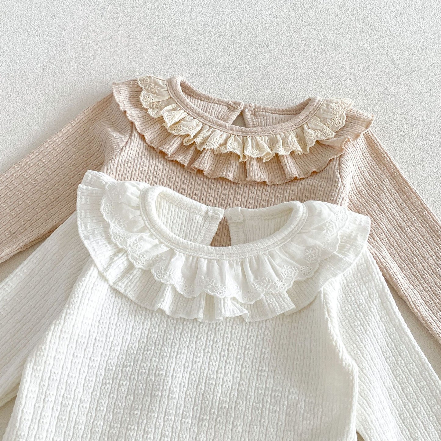 MyKids-USA® Arrival Autumn Princess Style Baby Girl Base Layer Top