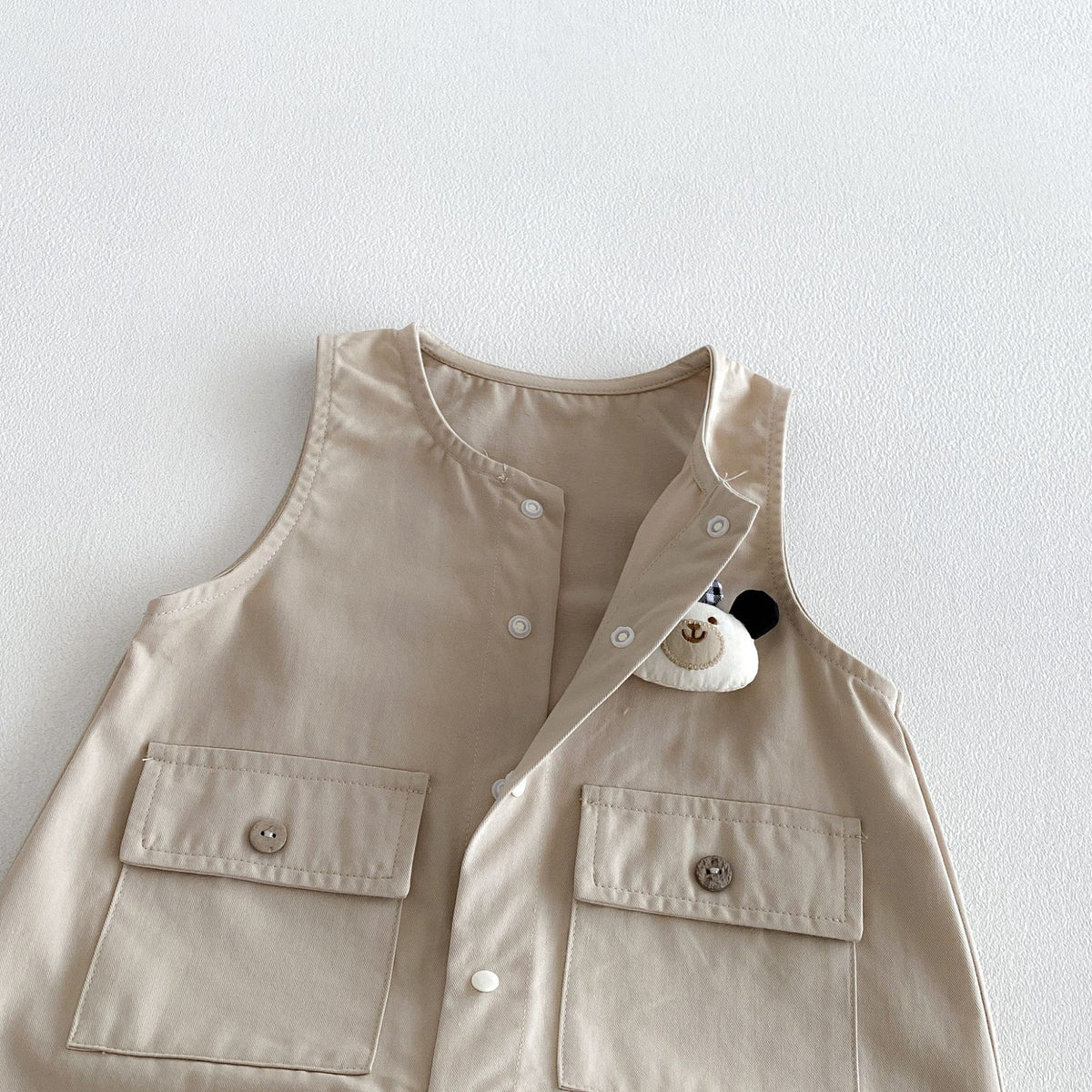 MyKids-USA® Hot Selling Autumn Baby Kids Long Sleeves Striped Top and Sleeveless Cartoon Overalls Set