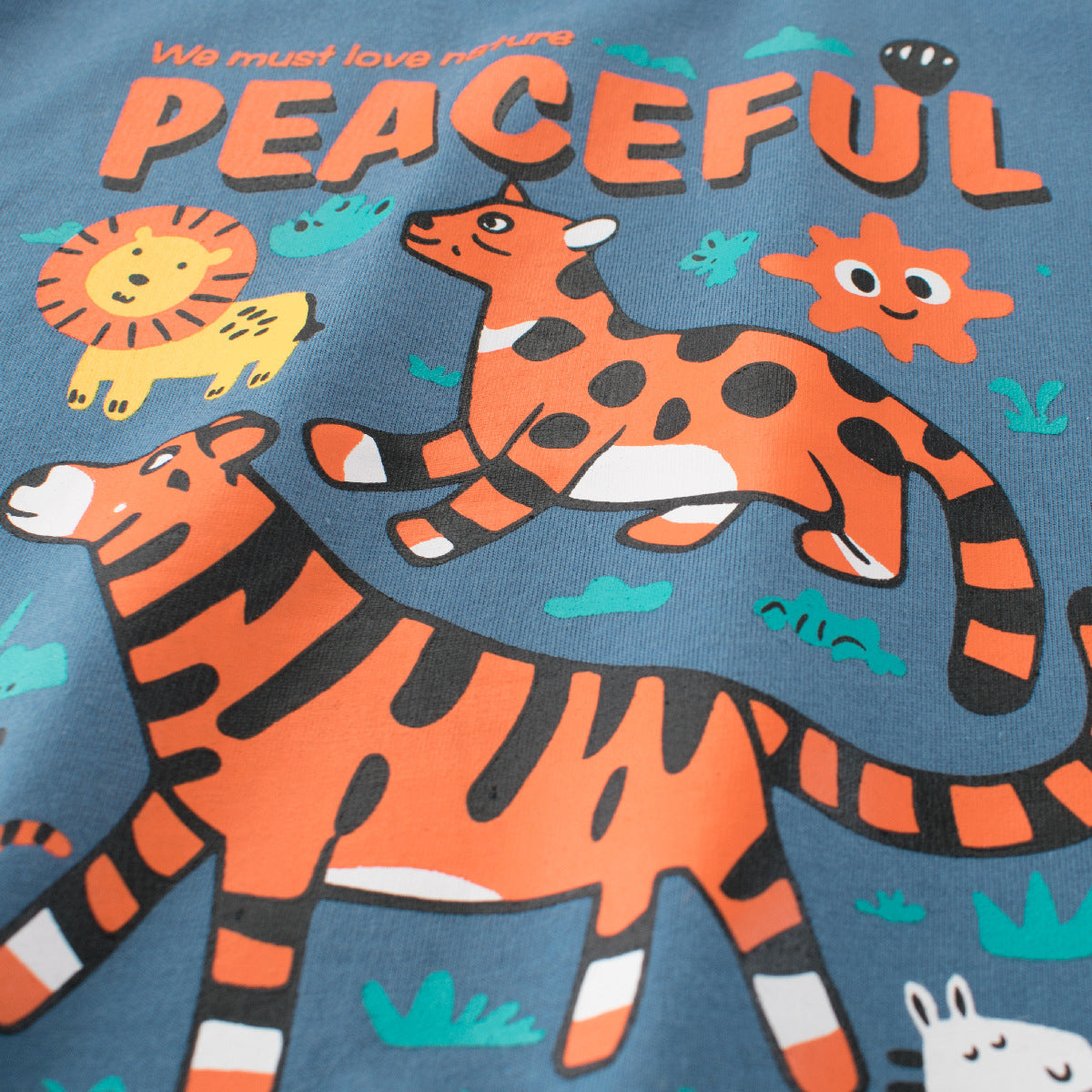 Summer Boys’ Animals Tiger Cartoon Pattern T-shirt in European and American Style, MyKids-USA®, Baby & Toddler Tops, MyKids-USA -  -  -  -  -  -  - 