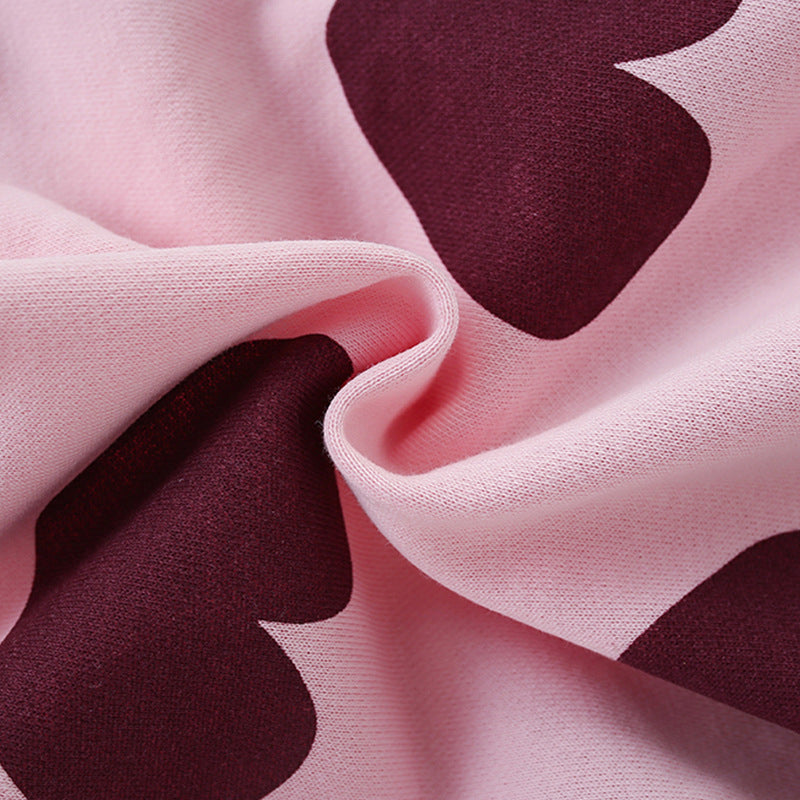 Autumn and Spring Arrival Hearts and Letters Pattern Long Sleeves Pullover for Stylish Girls, MyKids-USA®, Sweaters, MyKids-USA -  -  -  -  -  -  - 