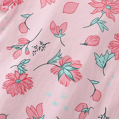 Summer Baby Kids Flowers Pattern T-shirt and Shorts Clothing Set for Girls, MyKids-USA®, Baby & Toddler Outfits, MyKids-USA -  -  -  -  -  -  - 