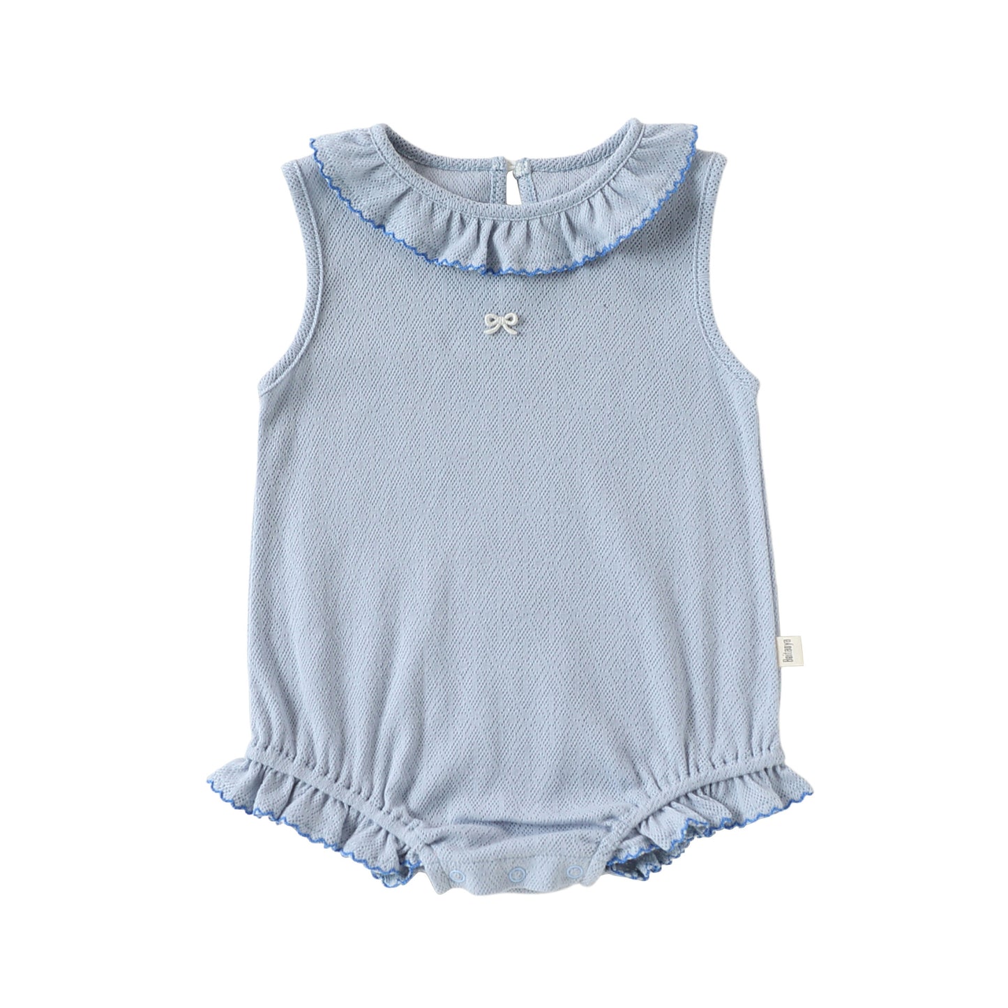 Summer Arrival Baby Girls Sleeveless Butterfly-bow Pattern Bodysuit