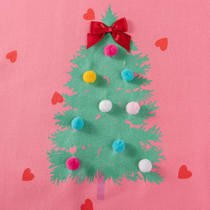 Spring and Autumn Girls Hearts and Christmas Tree Pattern Long Sleeves Sweatshirt and Pants Clothing Set, MyKids-USA®, Baby & Toddler Outfits, MyKids-USA -  -  -  -  -  -  - 