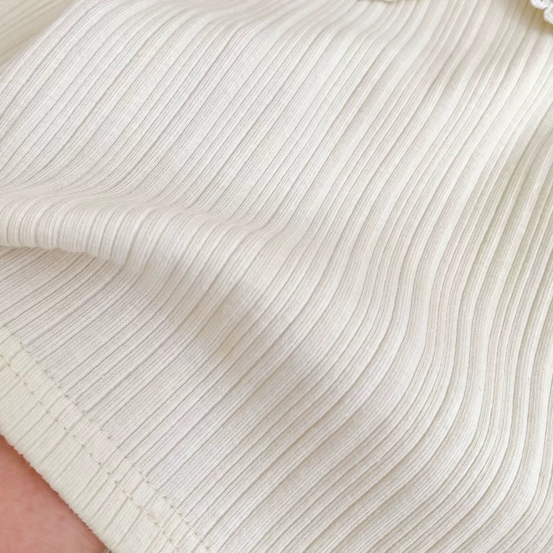 Autumn Arrival Baby Girls Solid Color Long Sleeves Striped Pattern Top with Collar, MyKids-USA®, Baby & Toddler Tops, MyKids-USA -  -  -  -  -  -  - 