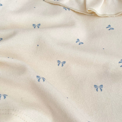 Spring and Autumn Baby Kids Girls Butterfly-bows Pattern Long Sleeves Beige Top and Sleeveless Onesies Overalls Clothing Set, MyKids-USA®, Baby & Toddler Outfits, MyKids-USA -  -  -  -  -  -  - 