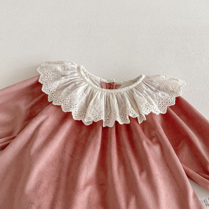 Autumn Arrival Baby Girls Long Sleeves Color Patchwork Dress Design Onesies, MyKids-USA®, Baby & Toddler Dresses, MyKids-USA -  -  -  -  -  -  - 