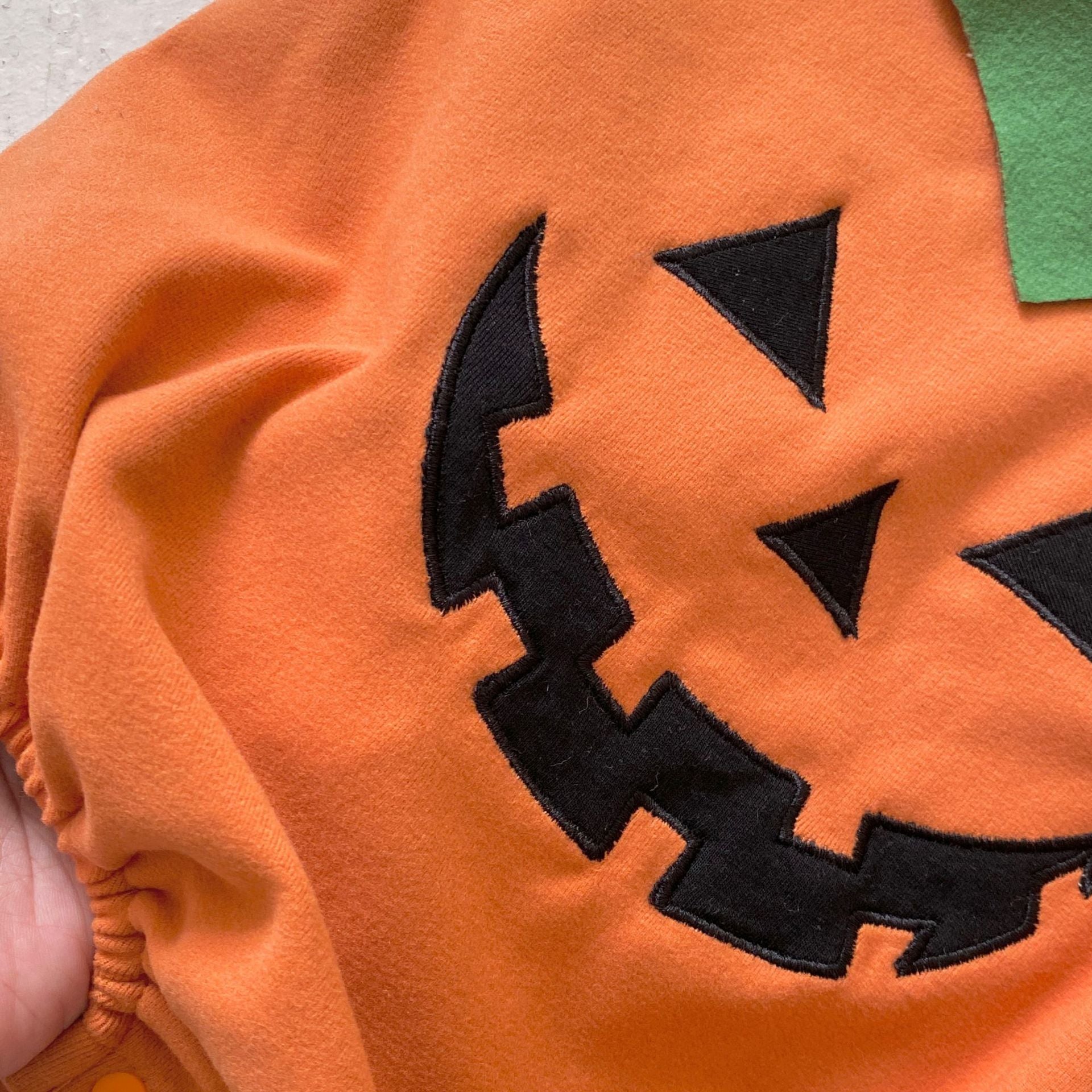 Autumn Arrival Baby Unisex Sleeveless Halloween Pumpkin Pattern bodysuit with Hat, MyKids-USA®, Baby & Toddler Outfits, MyKids-USA -  -  -  -  -  -  - .