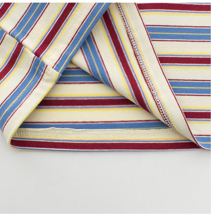 Summer Boys’ Striped Pattern T-shirt in European and American Style, MyKids-USA®, T-Shirts, MyKids-USA -  -  -  -  -  -  - .