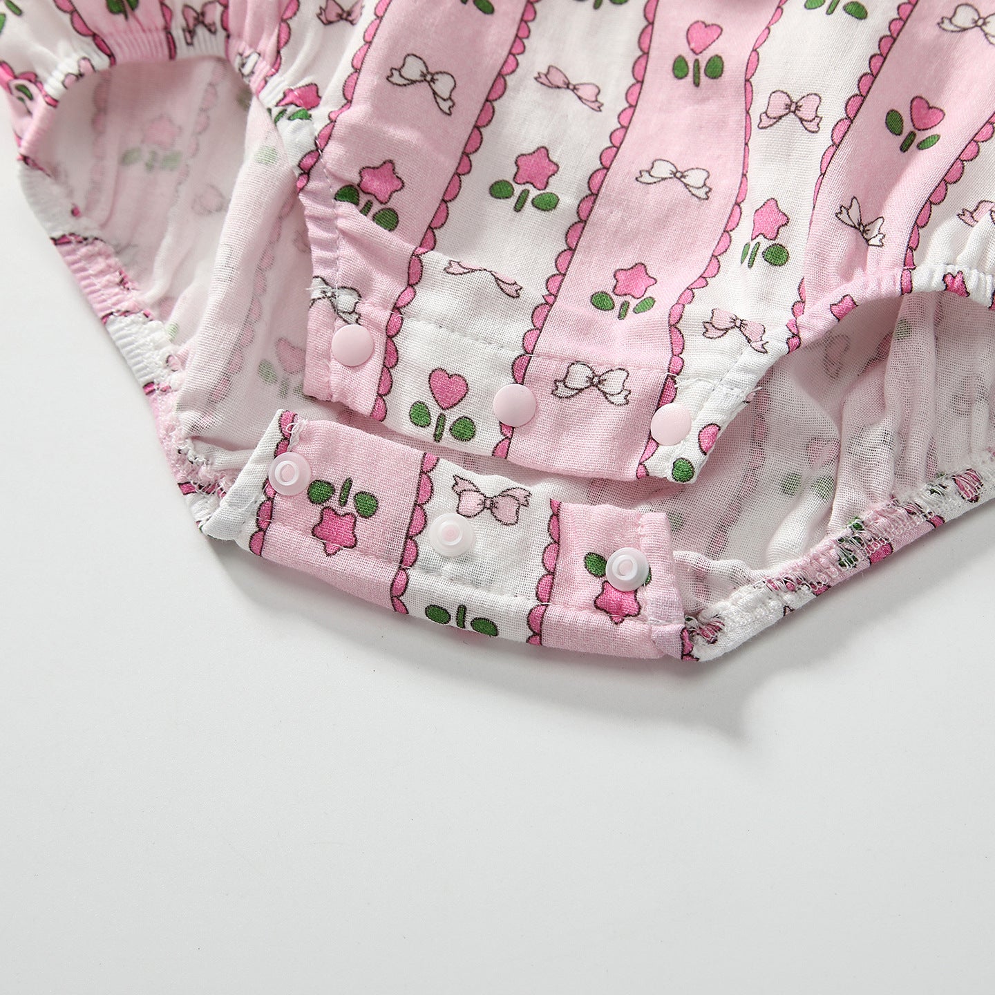 Arrival Autumn Baby Girls Flowers and Striped Pattern Long Sleeves Onesies with Collar, MyKids-USA®, Baby One-Pieces, MyKids-USA -  -  -  -  -  -  - 