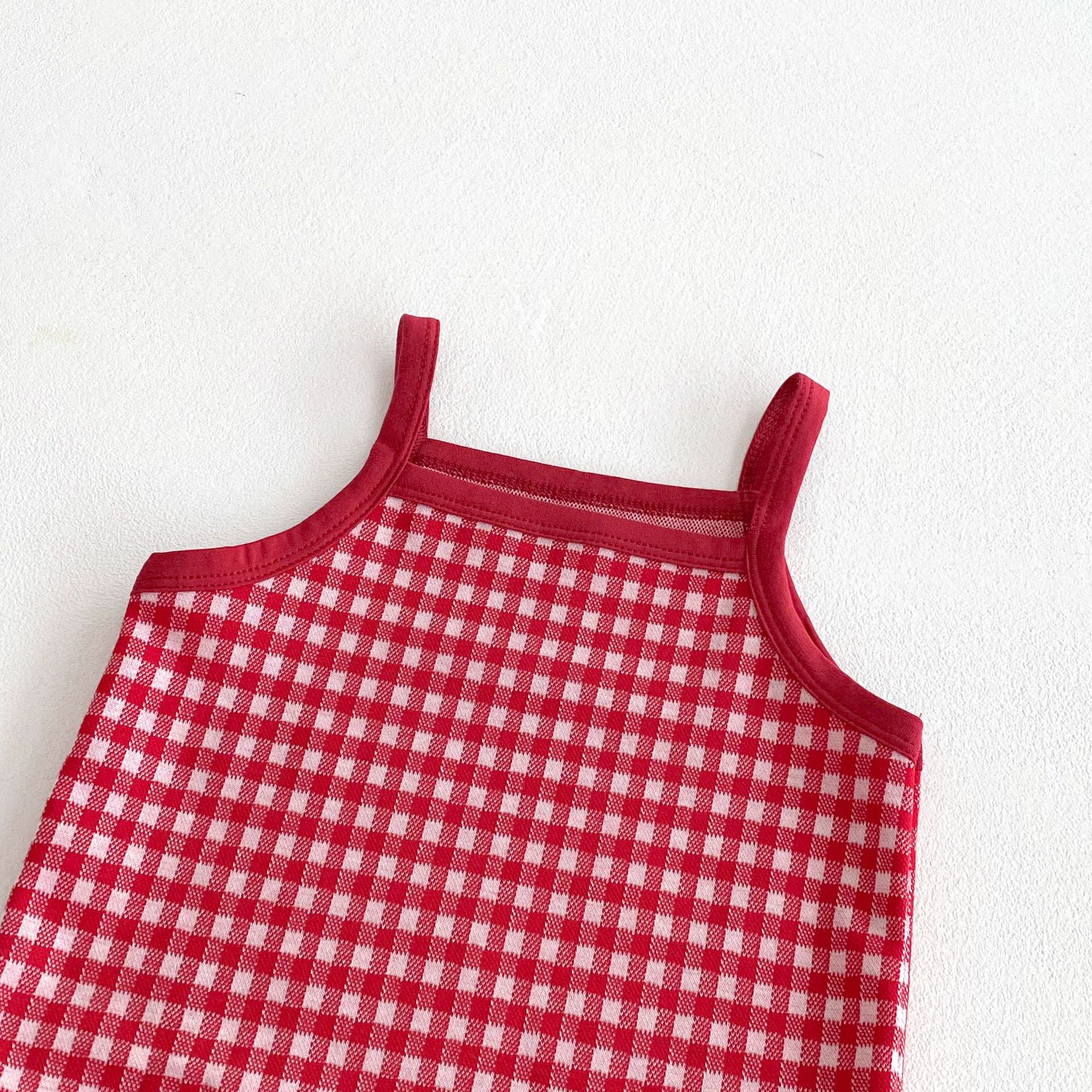 Summer Hot Selling Baby Girls Sleeveless Plaid Pattern Top Vest and Bloomers Clothing Set, MyKids-USA®, Baby & Toddler Outfits, MyKids-USA -  -  -  -  -  -  - 