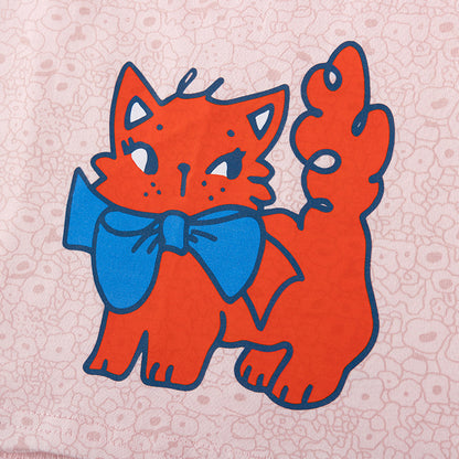 Summer Arrival Baby Girls Animals Cartoon Pattern Short Sleeves Dress