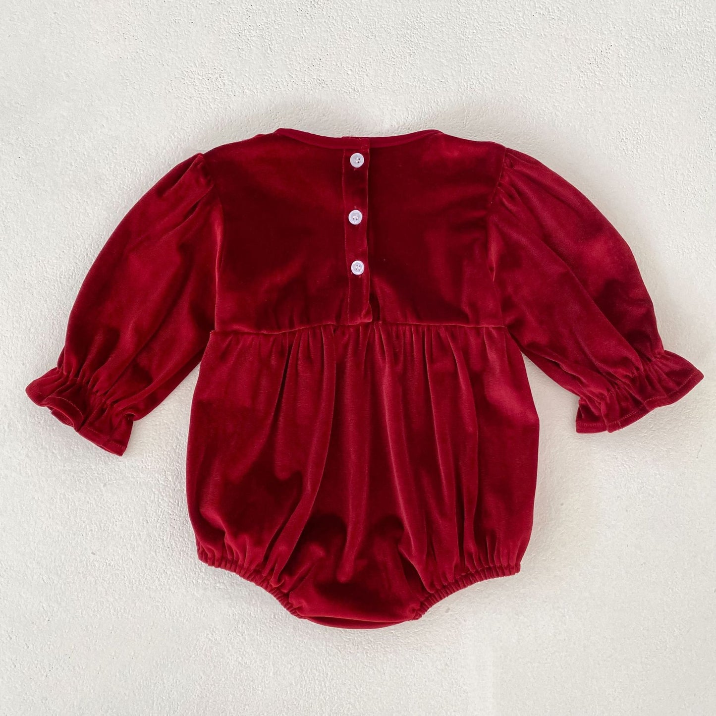 MyKids-USA® Autumn Lace Trim Baby Kids Girls Princess Long Sleeves Bodysuit