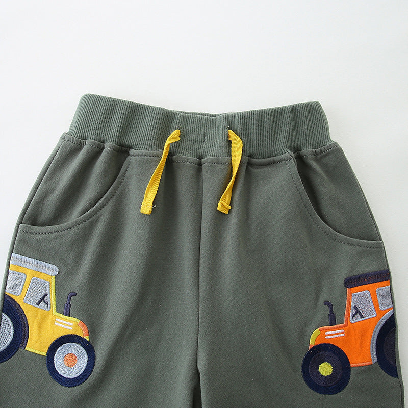 Summer Arrival Kids Boys Cotton Casual Style Cartoon Cars Pattern Shorts, MyKids-USA®, Short Trousers, MyKids-USA -  -  -  -  -  -  - 