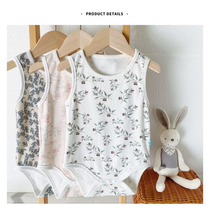 Summer Arrival Baby Sleeveless Floral Pattern Bodysuits, MyKids-USA®, Bodysuits, MyKids-USA -  -  -  -  -  -  - .