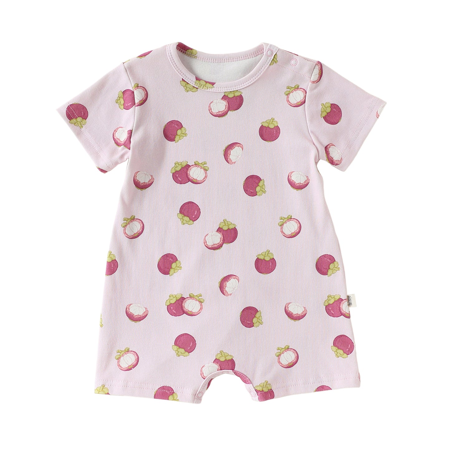 Summer Arrival Baby Short Sleeves Fruits Pattern Rompers Bodysuits