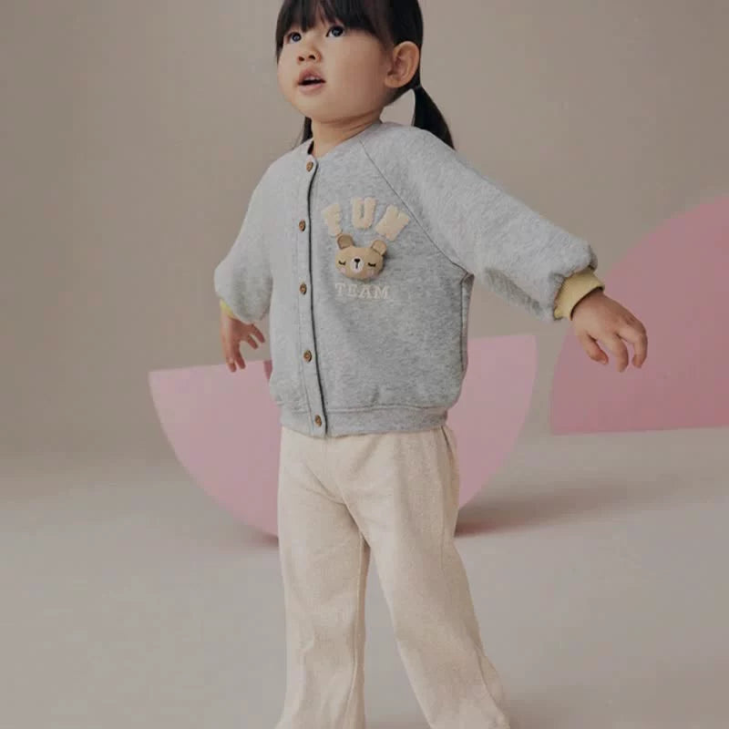 Spring and Autumn Girls Animals Cartoon Pattern Long Sleeves Coat and Beige Pants Clothing Set, MyKids-USA®, Baby & Toddler Outfits, MyKids-USA - Size/Age - 90 (12-24M) - Color - Grey -  -  - TR2507171946-A