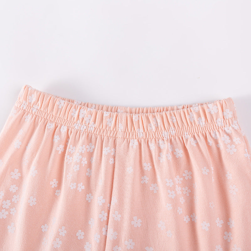 Summer Hot Selling Baby Kids Girls Short Sleeves Cartoon Pattern T-shirt and Floral Shorts Clothing Set, MyKids-USA®, Baby & Toddler Outfits, MyKids-USA -  -  -  -  -  -  - .