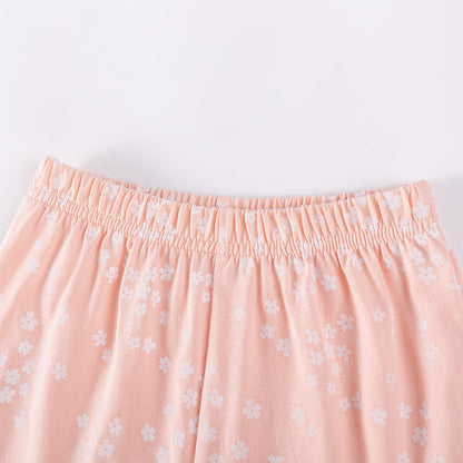 Summer Hot Selling Baby Kids Girls Short Sleeves Cartoon Pattern T-shirt and Floral Shorts Clothing Set, MyKids-USA®, Baby & Toddler Outfits, MyKids-USA -  -  -  -  -  -  - .