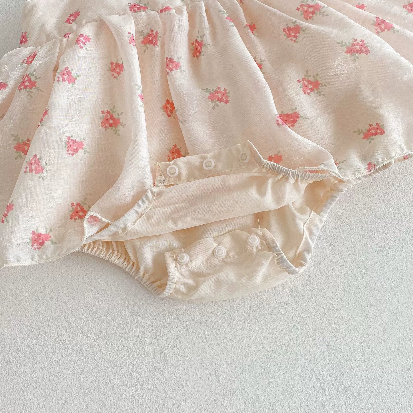 Summer Arrival Baby Girls Sleeveless Pink Flowers Pattern Dress Design Onesies, MyKids-USA®, Baby One-Pieces, MyKids-USA -  -  -  -  -  -  - 